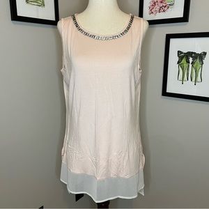 π Belldini Mixed Media Tunic